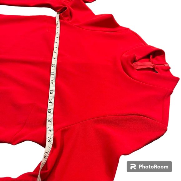 Boston Proper Beyond Travel Flare  Double Ruffled Party Cocktail Dr… - Picture 14 of 16